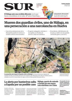 MUEREN DOS GUARDIAS CIVILES, UNO DE MÁLAGA, EN UNA PERSECUCIÓN A UNA NARCOLANCHA EN HUELVA