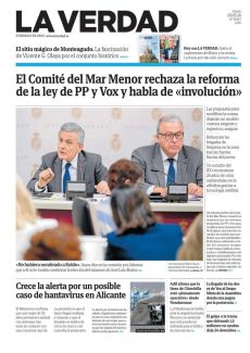EL COMITÉ DEL MAR MENOR RECHAZA LA REFORMA DE LA LEY DE PP Y VOX Y HABLA DE «INVOLUCIÓN»