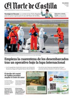 EMPIEZA LA CUARENTENA DE LOS DESEMBARCADOS TRAS UN OPERATIVO BAJO LA LUPA INTERNACIONAL