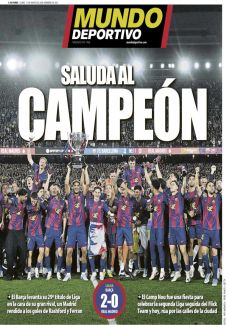 CAMPEÓN AMPE SALUDA AL