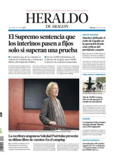 LA ESCRITORA ARAGONESA SOLEDAD PUÉRTOLAS PRESENTA SU ÚLTIMO LIBRO DE CUENTOS EN EL CAMPING