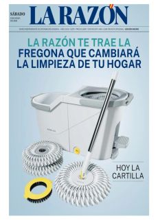 LA RAZÓN TE TRAE LA FREGONA QUE CAMBIARÁ LA LIMPIEZA DE TU HOGAR