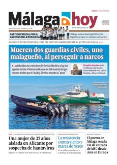 MUEREN DOS GUARDIAS CIVILES, UNO MALAGUEÑO, AL PERSEGUIR A NARCOS