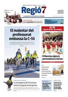 EL MALESTAR DEL PROFESSORAT EMBUSSA LA C-55